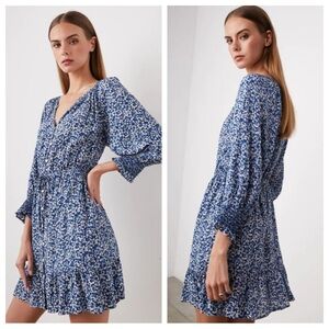 Rails Eliza Dress Ice Chrysanthemum Large